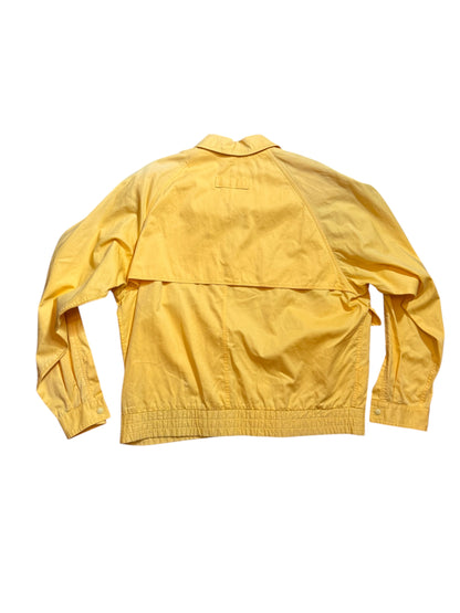 Giacca Valentino Sport gialla uomo vintage Made in Italy 100% cotone