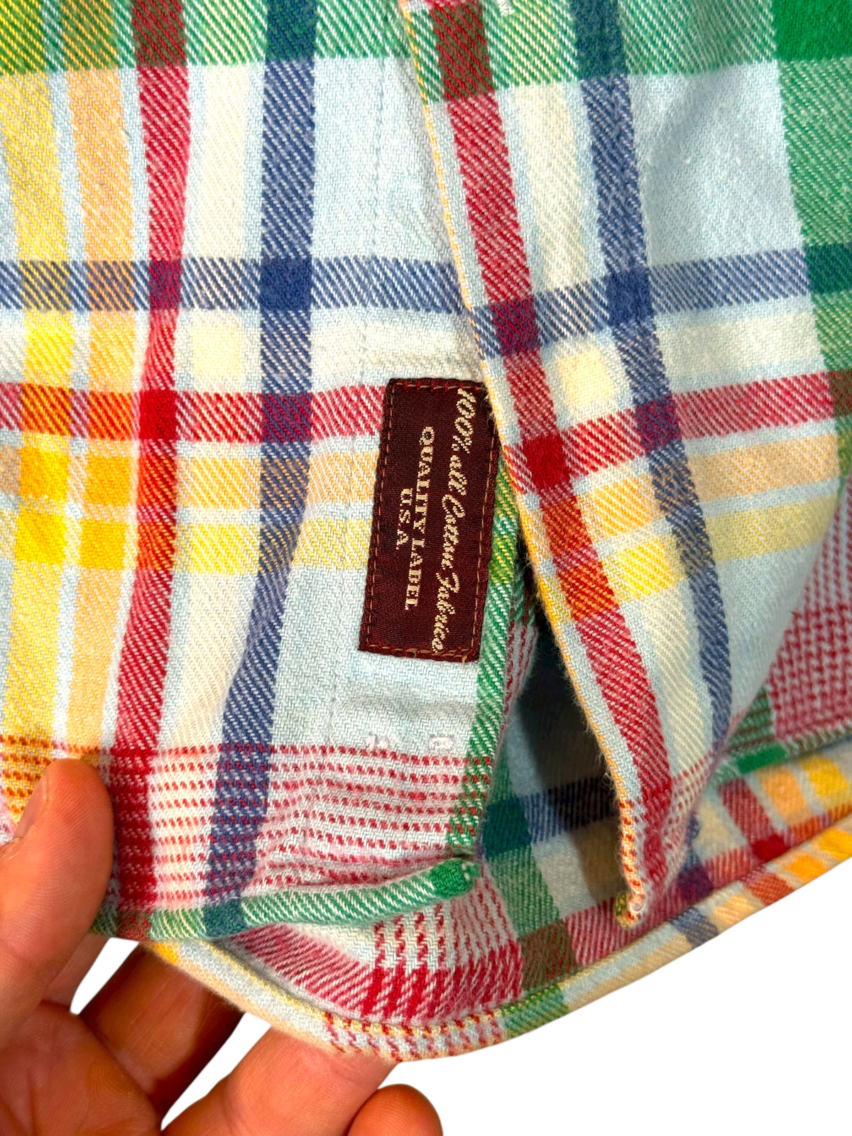 Camicia Marlboro Classics a quadri multicolor western vintage Taglia L — foto 4