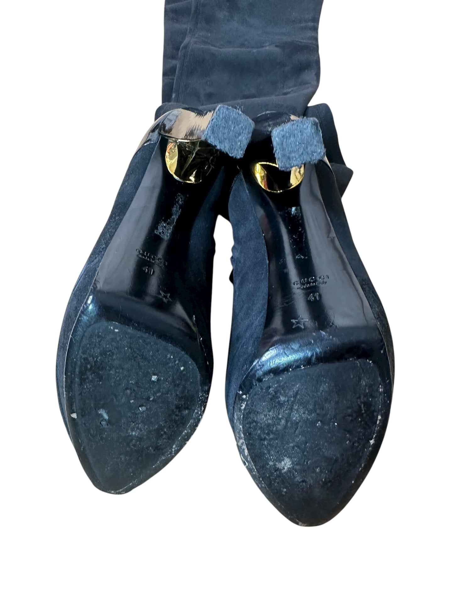 Gucci stivali in camoscio (41)