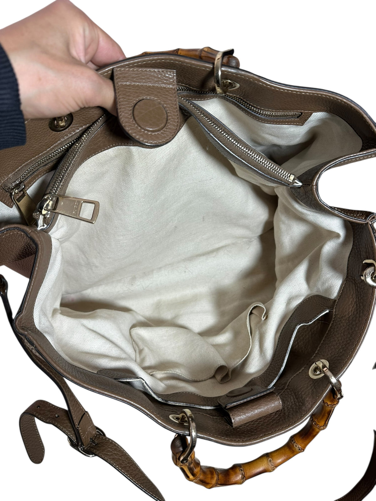 Gucci borsa shopper bamboo — foto 18