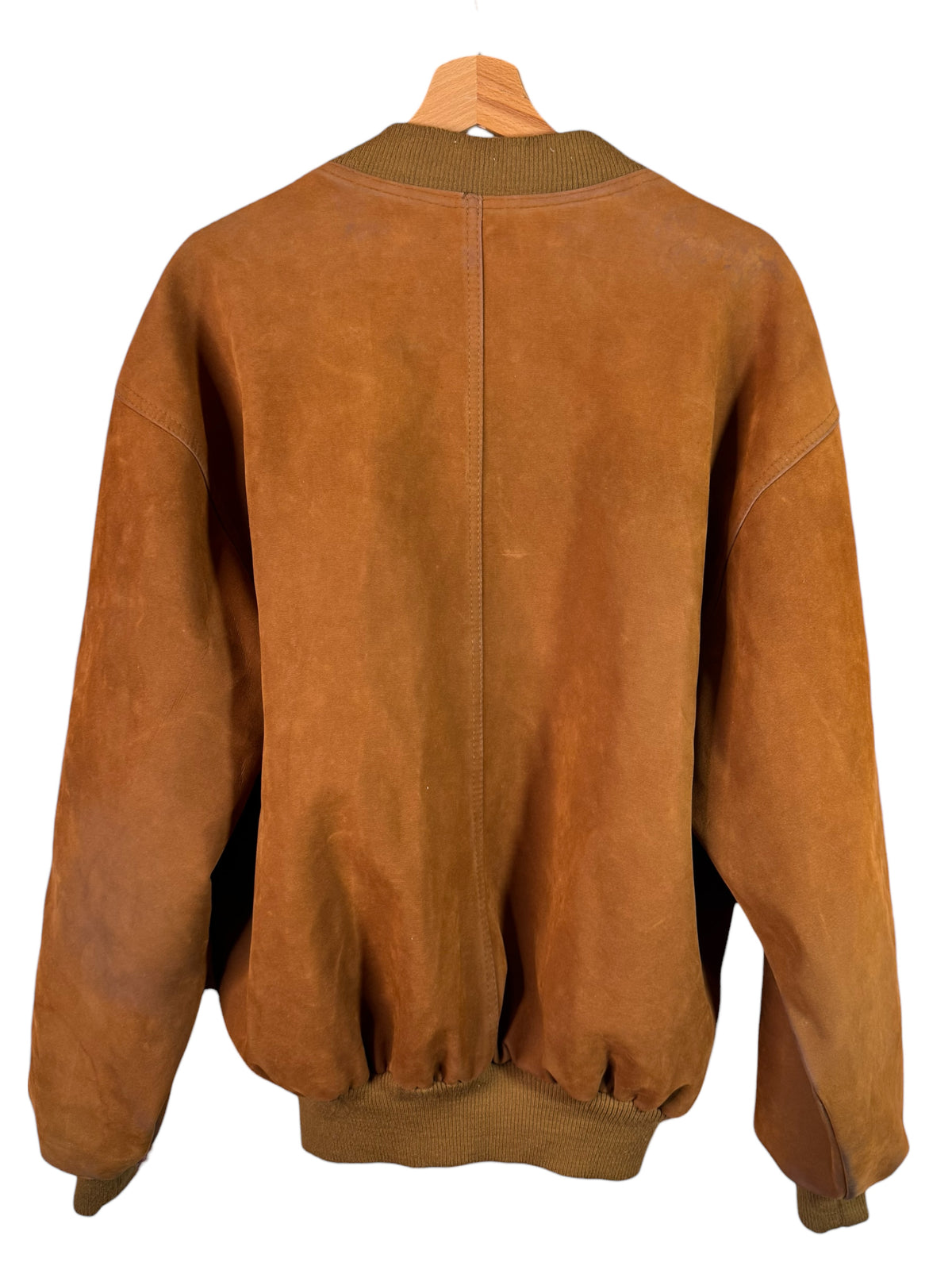 Giacca vintage Antica Bottega marrone bomber Made in Italy XXL — foto 2