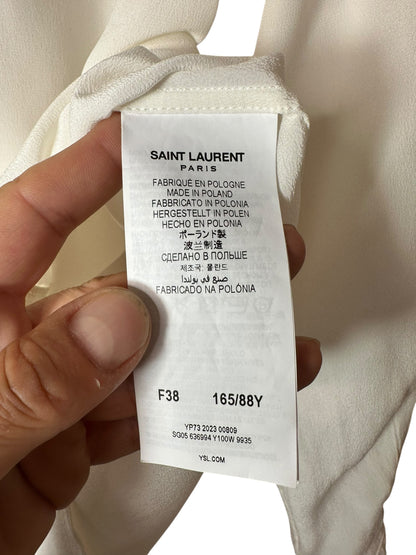 Saint Laurent camicia in seta (S)