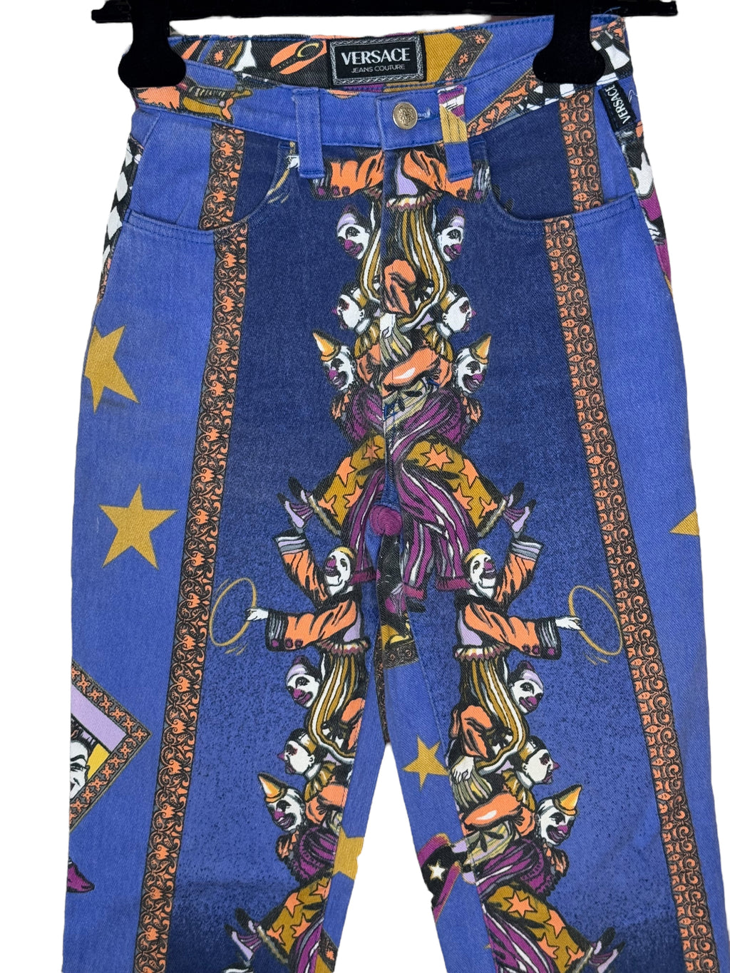 Jeans vintage Versace Jeans Couture “Clown e Stelle” — foto 2