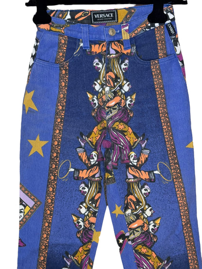Jeans vintage Versace Jeans Couture “Clown e Stelle” - Taglia 42 IT (28)