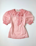 Valentino top vintage a righe