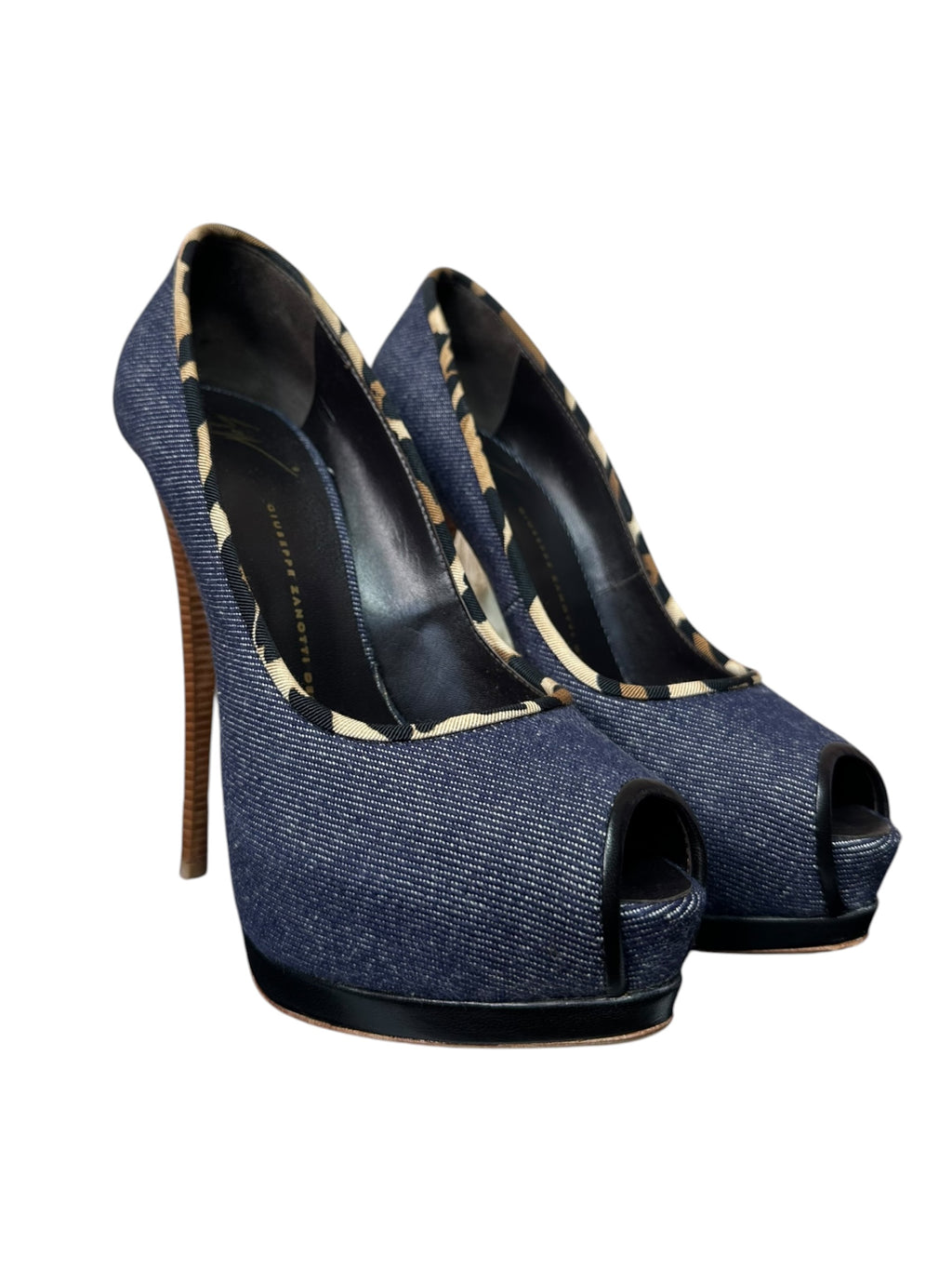 Giuseppe Zanotti décolleté in denim (39)