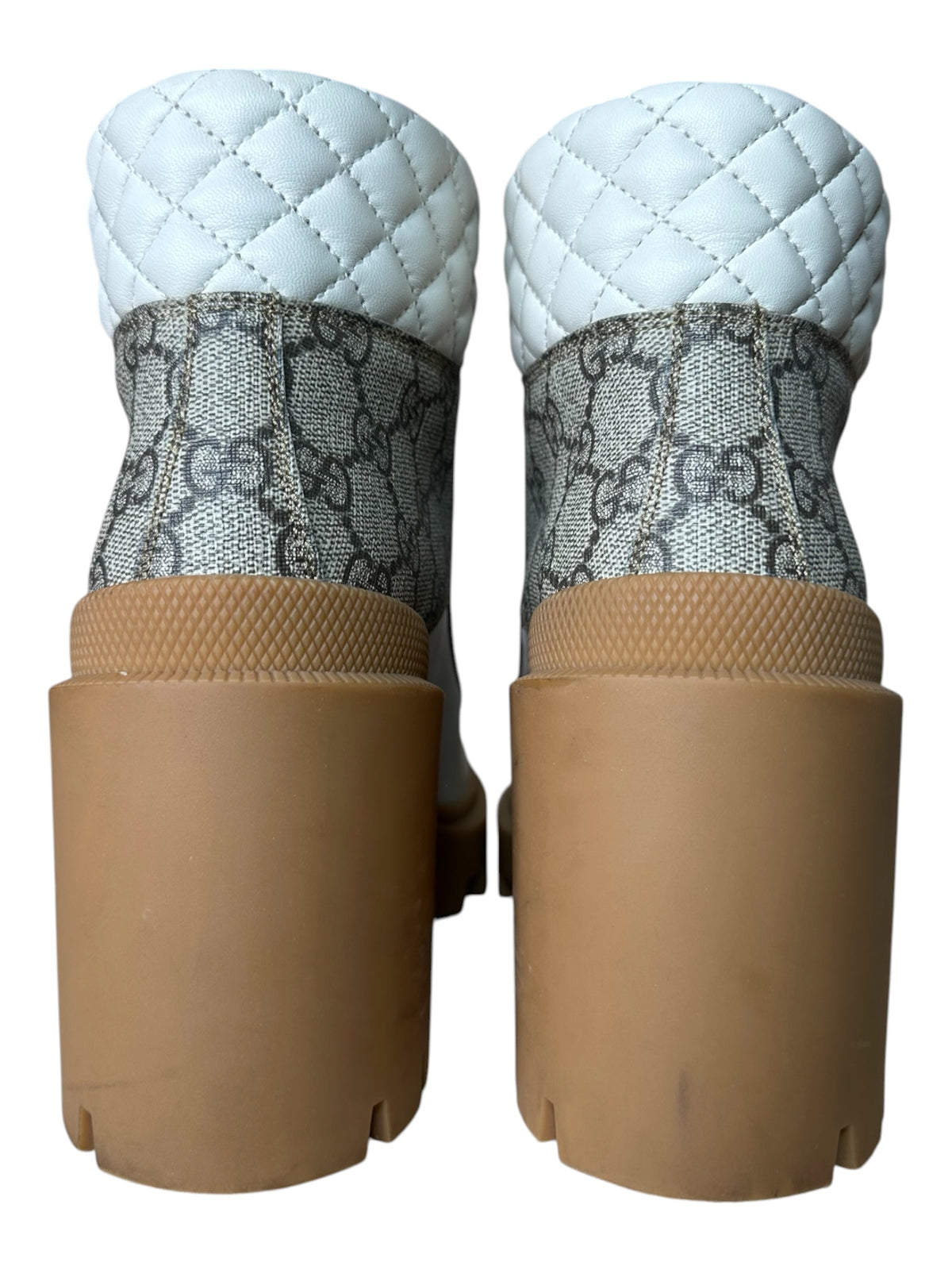 Gucci stivaletti in pelle GG — foto 3