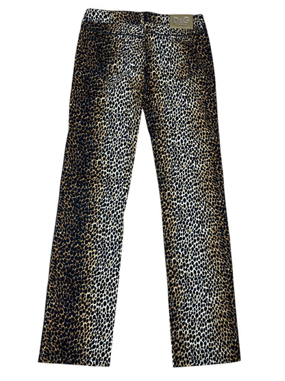 D&G pantalone vintage maculato. (L)