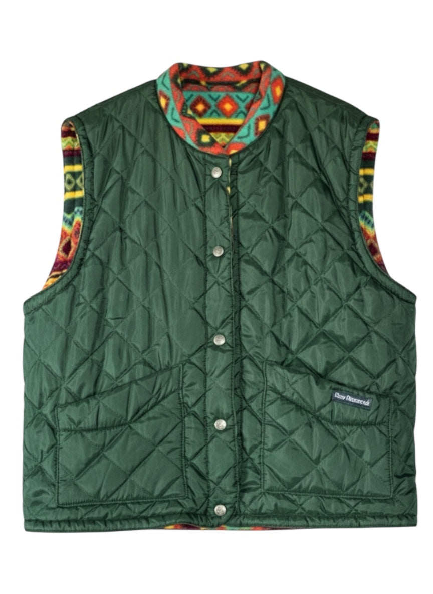 Gilet Roy Rogers Vintage Reversibile in Pile – Made in Italy — foto 3