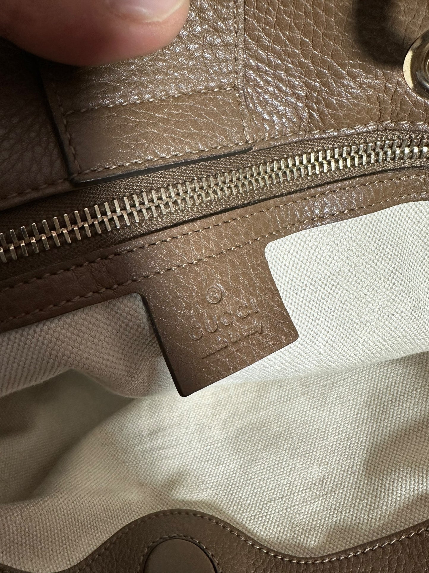 Gucci borsa shopper bamboo