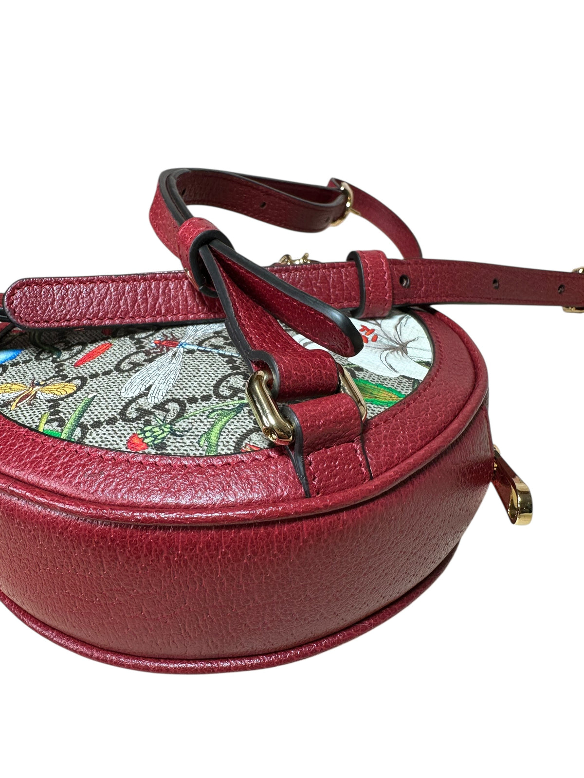 Gucci borsa rotonda in pelle — foto 12