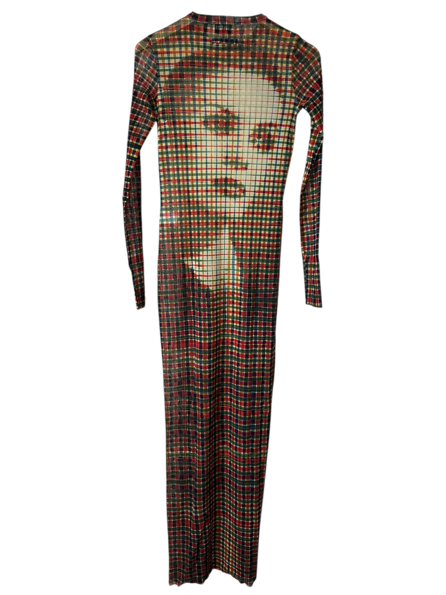 Jean Paul Gaultier maxi abito stampato (M)