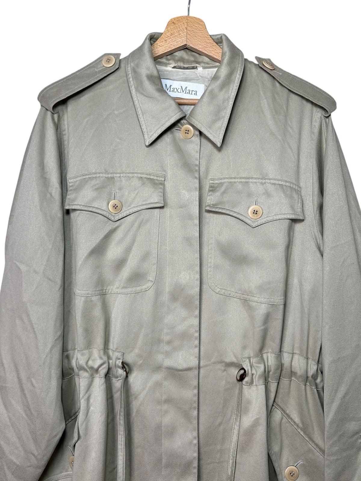 Max Mara giacca sahariana vintage (S)