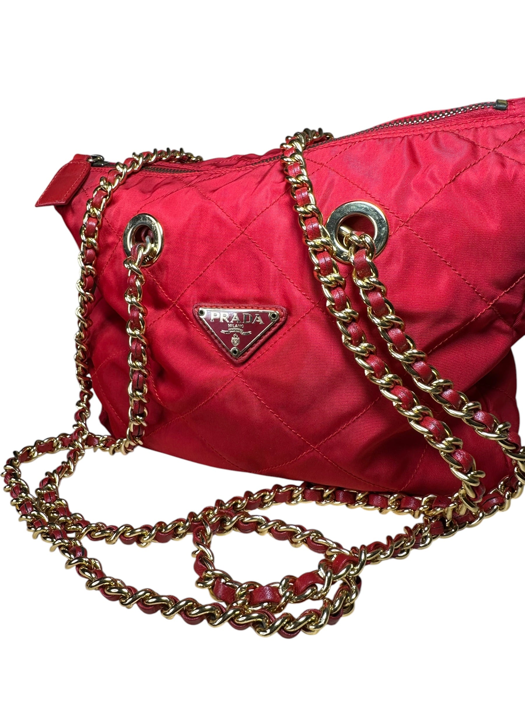 Prada borsa vintage in nylon — foto 11