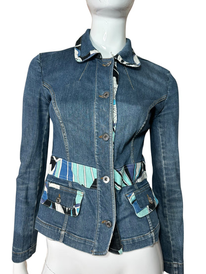 D&G giacca in denim vintage