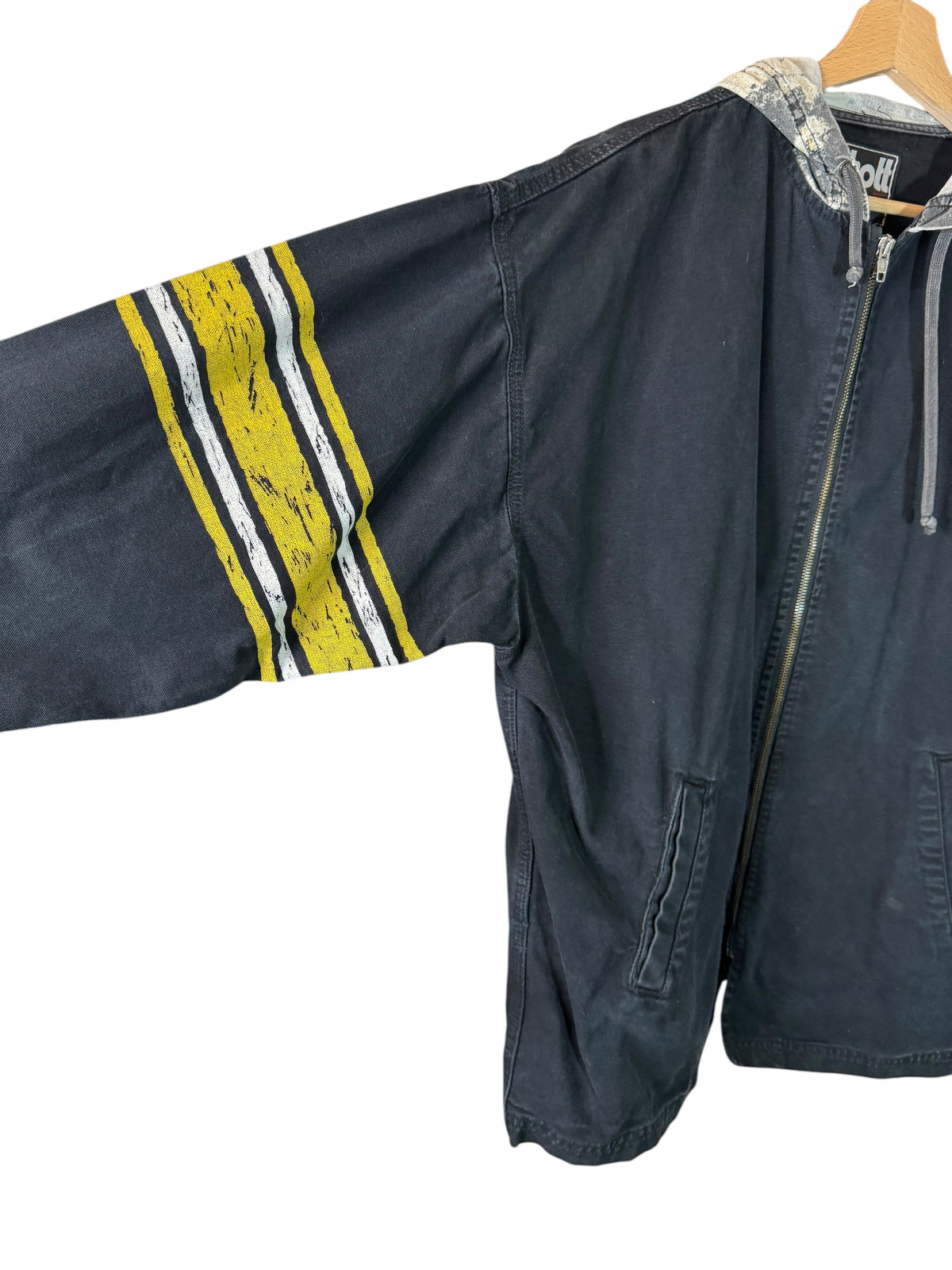 Schott NYC Vintage Hoodie Jacket – Made in Italy — foto 3