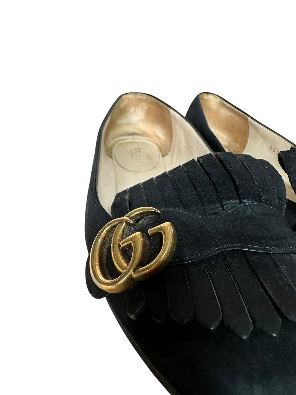 Gucci ballerine in pelle scamosciata (37.5)