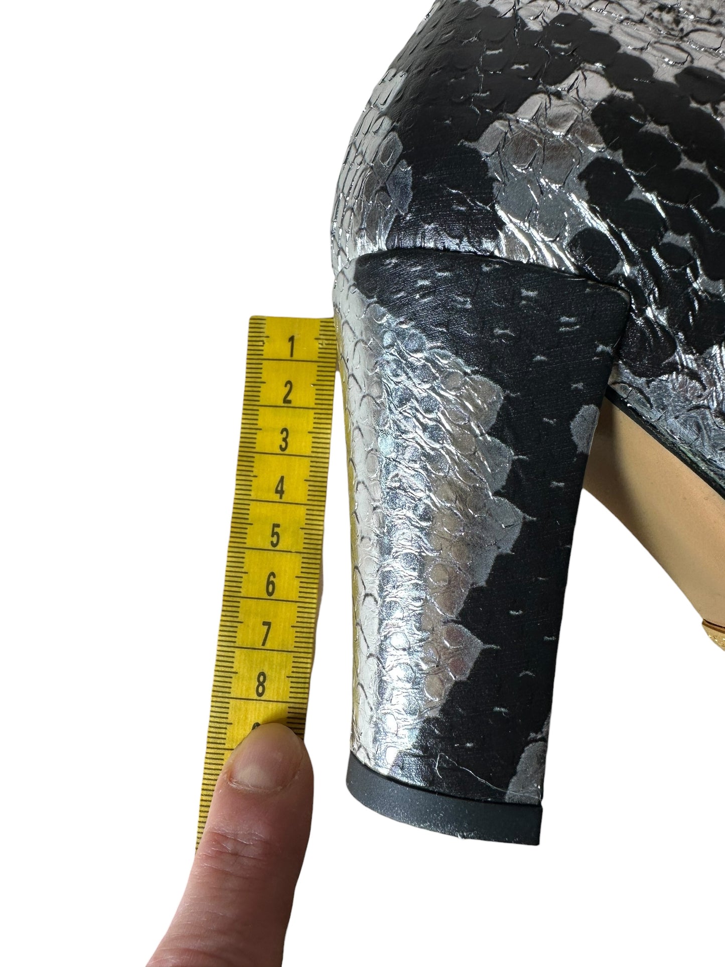 Gucci stivale in pelle stampata (37)