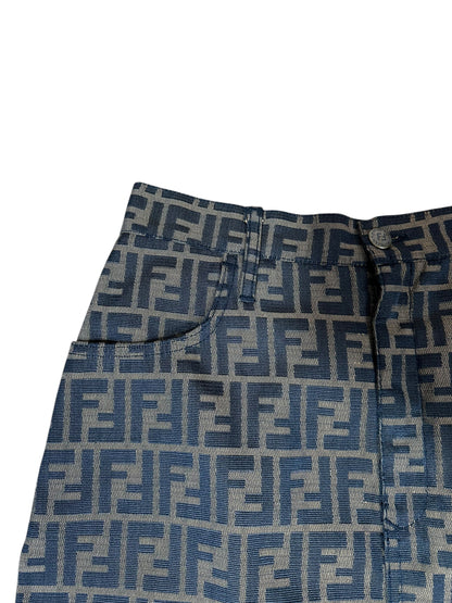 Fendi gonna vintage monogram (M)