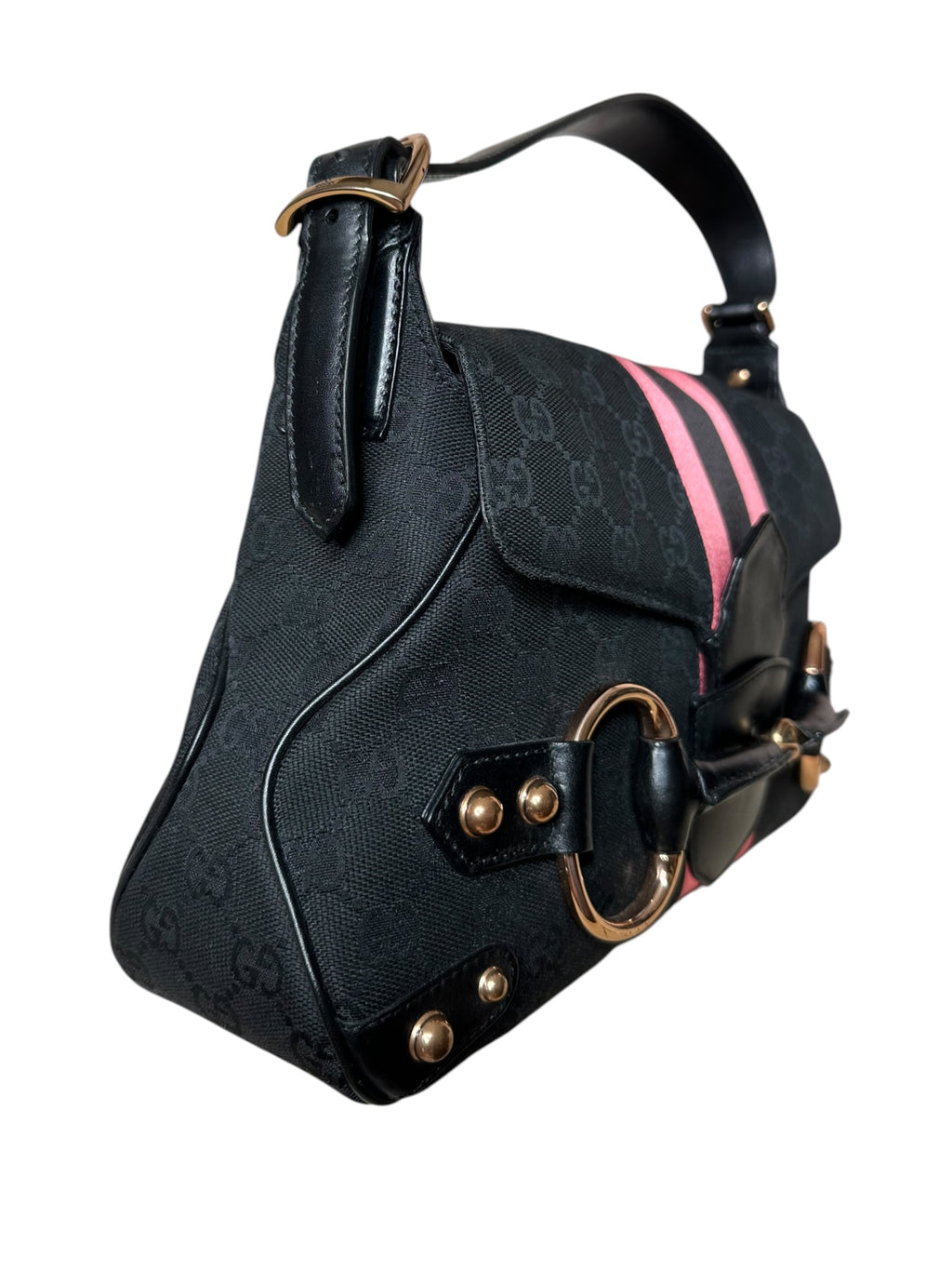 Gucci borsa vintage Horsebit GG