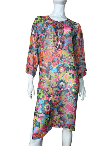 D&G caftano vintage in seta (M-L)