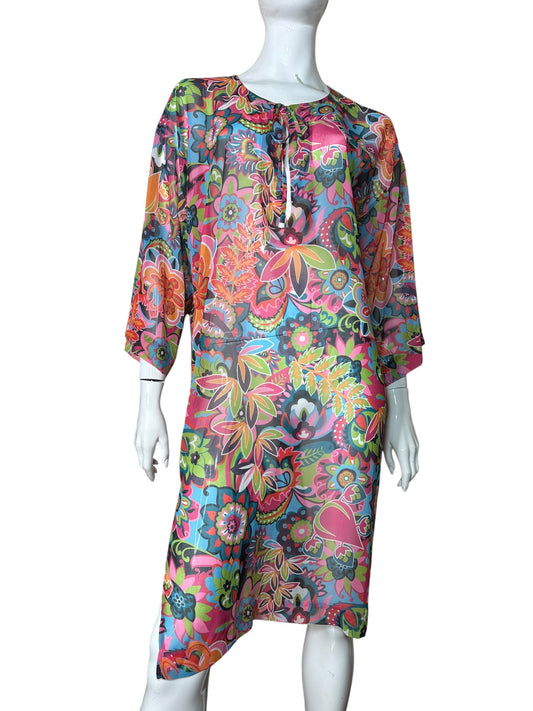 D&G caftano vintage in seta (M-L)