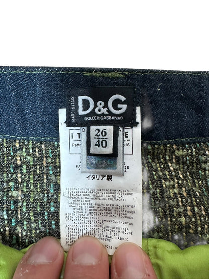 D&G Dolce & Gabbana mini gonna vintage (S)