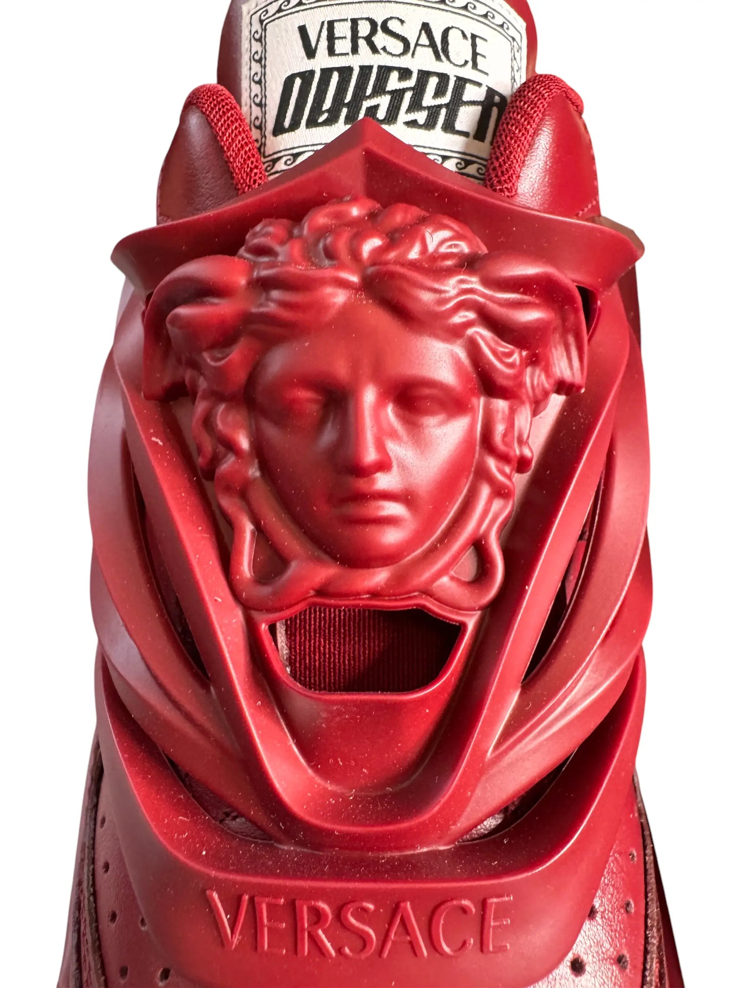 Versace Odissea sneakers rosse Medusa - taglia 39
