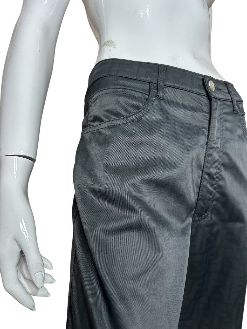Fendi pantaloni vintage monogram — foto 4