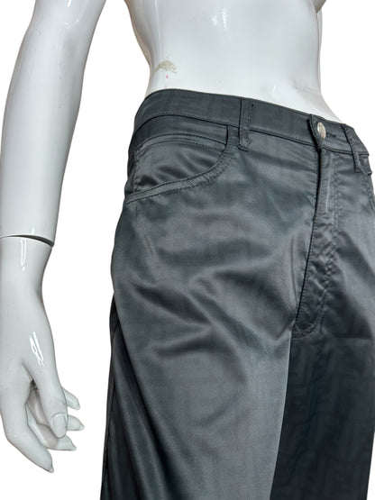 Fendi pantaloni vintage monogram (M)