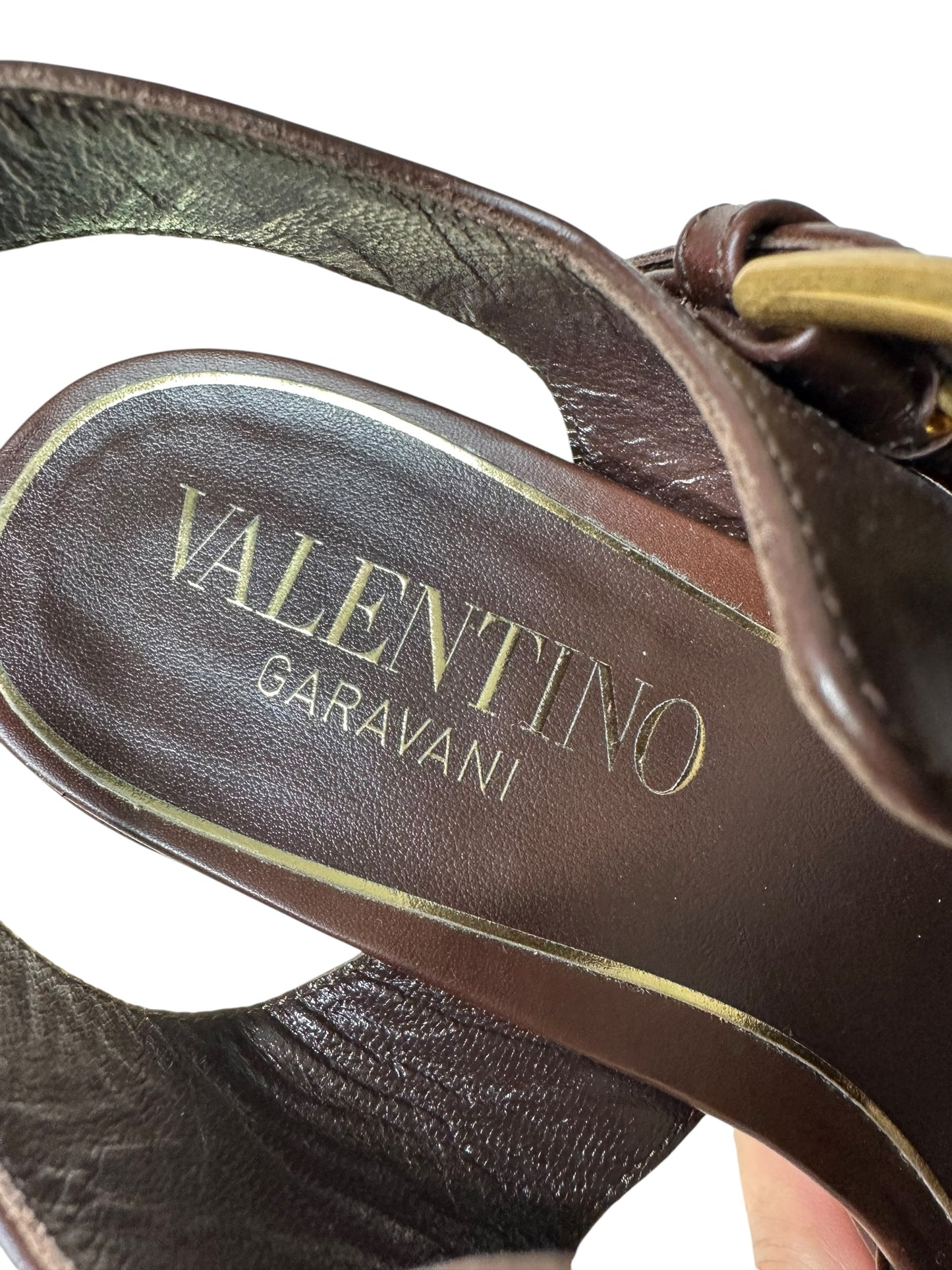 Valentino sandalo in pelle — foto 9
