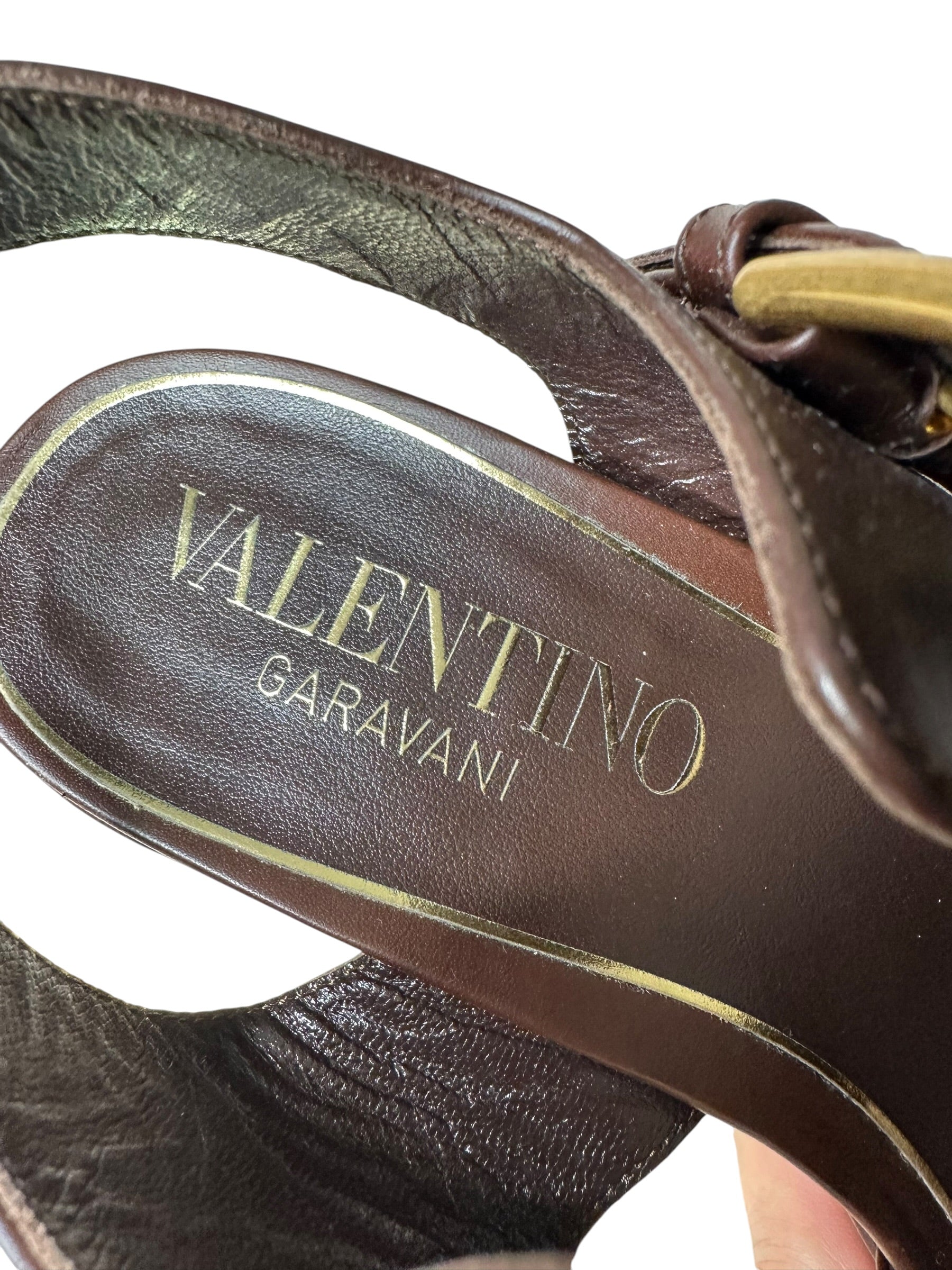 Valentino sandalo in pelle — foto 9