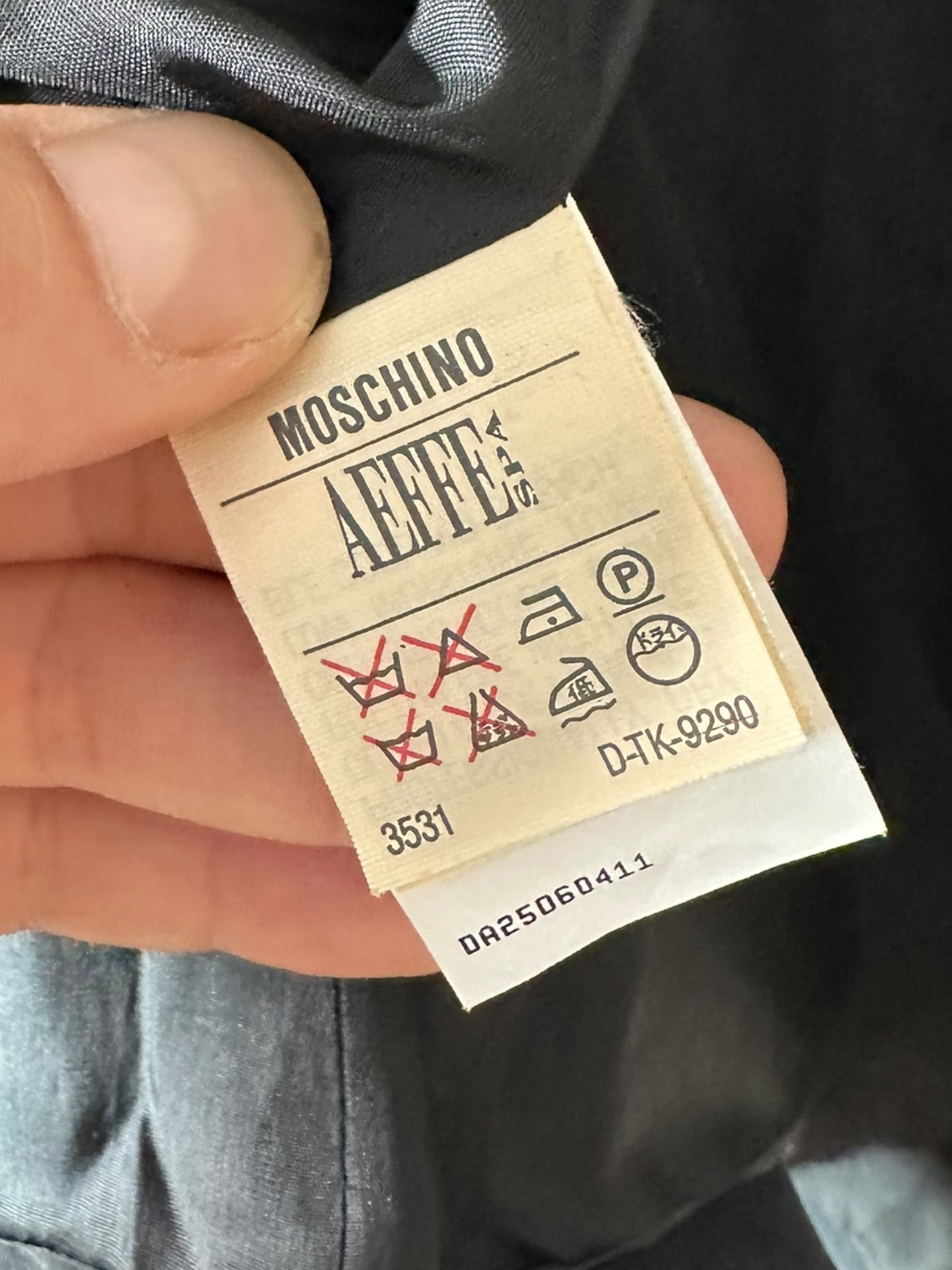 Moschino Couture blazer in lana (M)