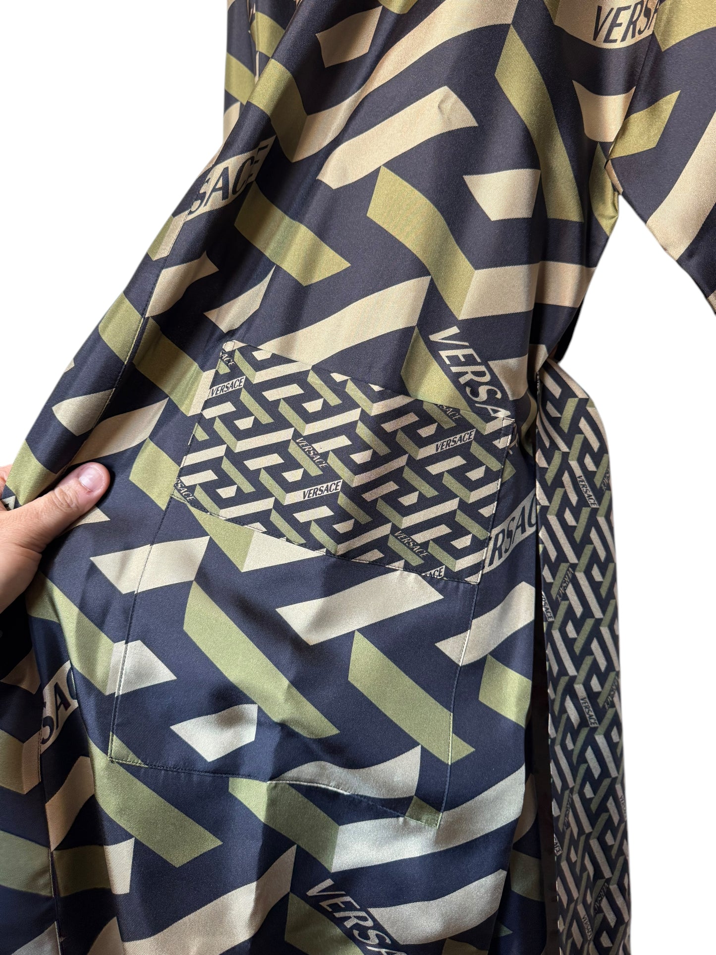 Versace Accappatoio in Seta - Taglia XL -
