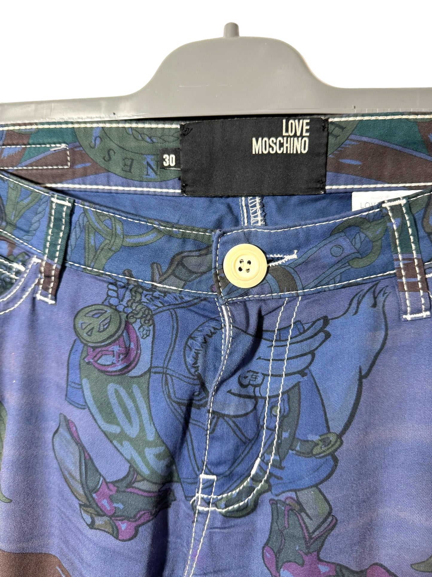 Love Moschino pantaloni in cotone