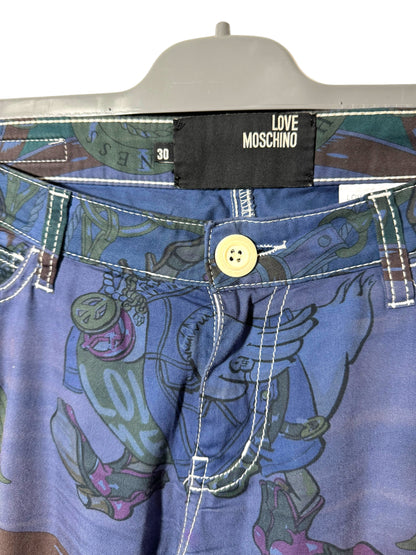 Love Moschino pantaloni in cotone