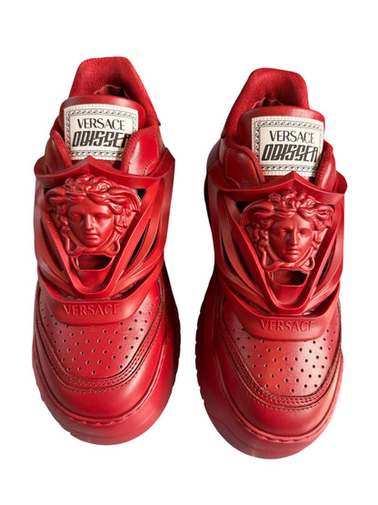Versace Odissea sneakers rosse Medusa - taglia 39