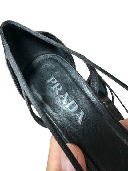Prada decolletè in raso (39