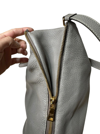 Prada borsa vintage in pelle martellata