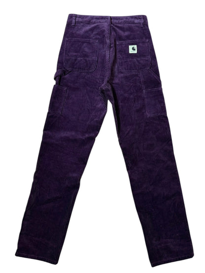 Pantaloni Carhartt Wip W’ Pierce Pant velluto viola taglia 24 — foto 2