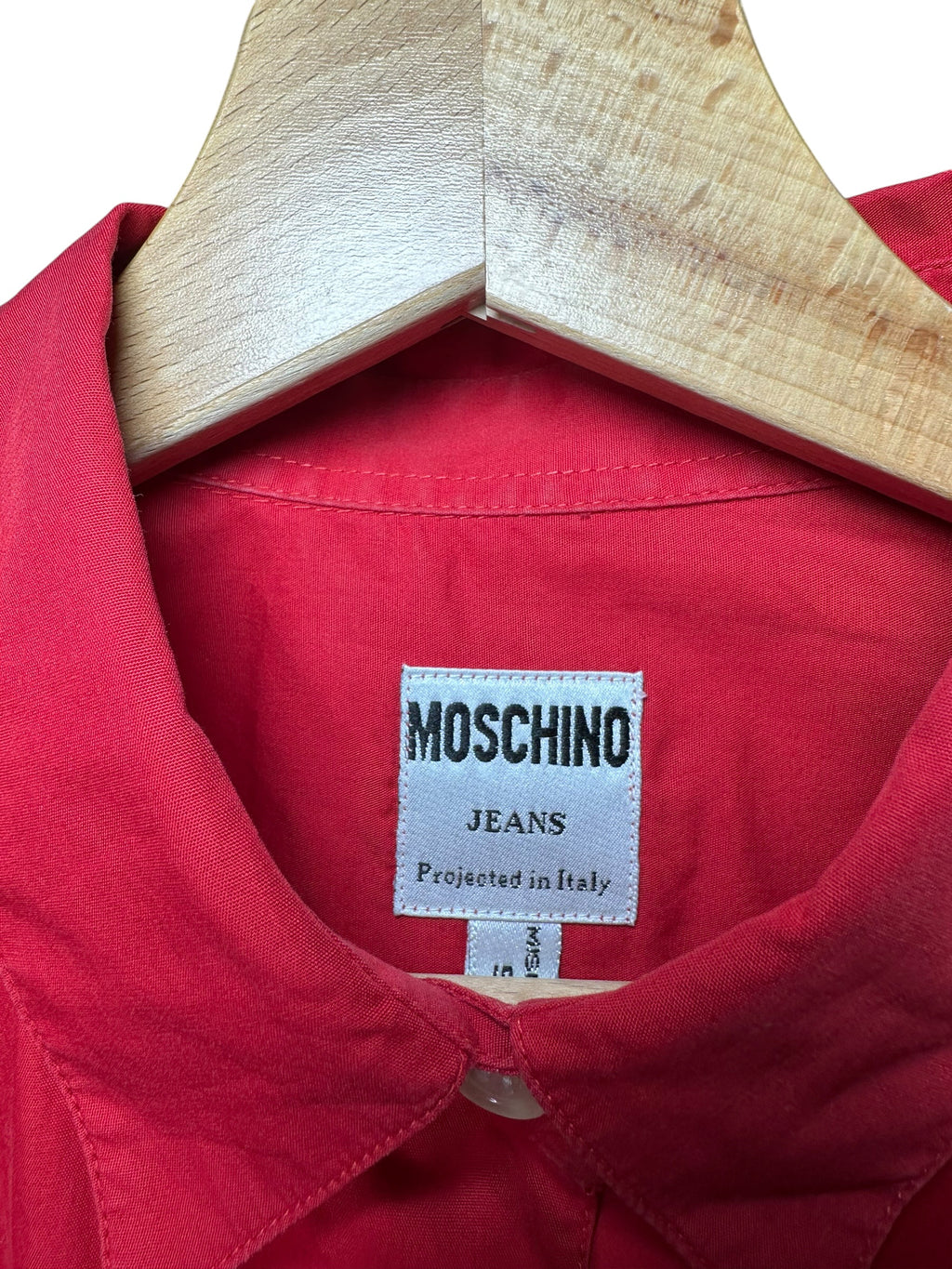 Moschino camicia bintage in cotone (S)