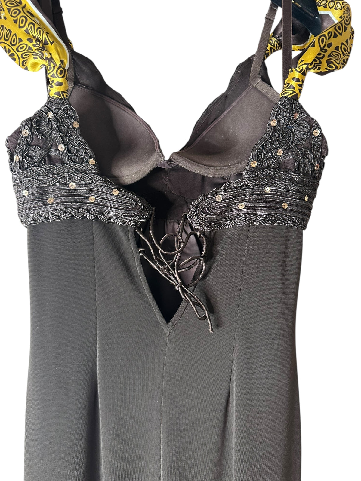 Roberto Cavalli abito con ricami — foto 11