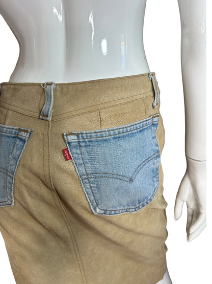 Levi’s gonna longuette reworked (M)