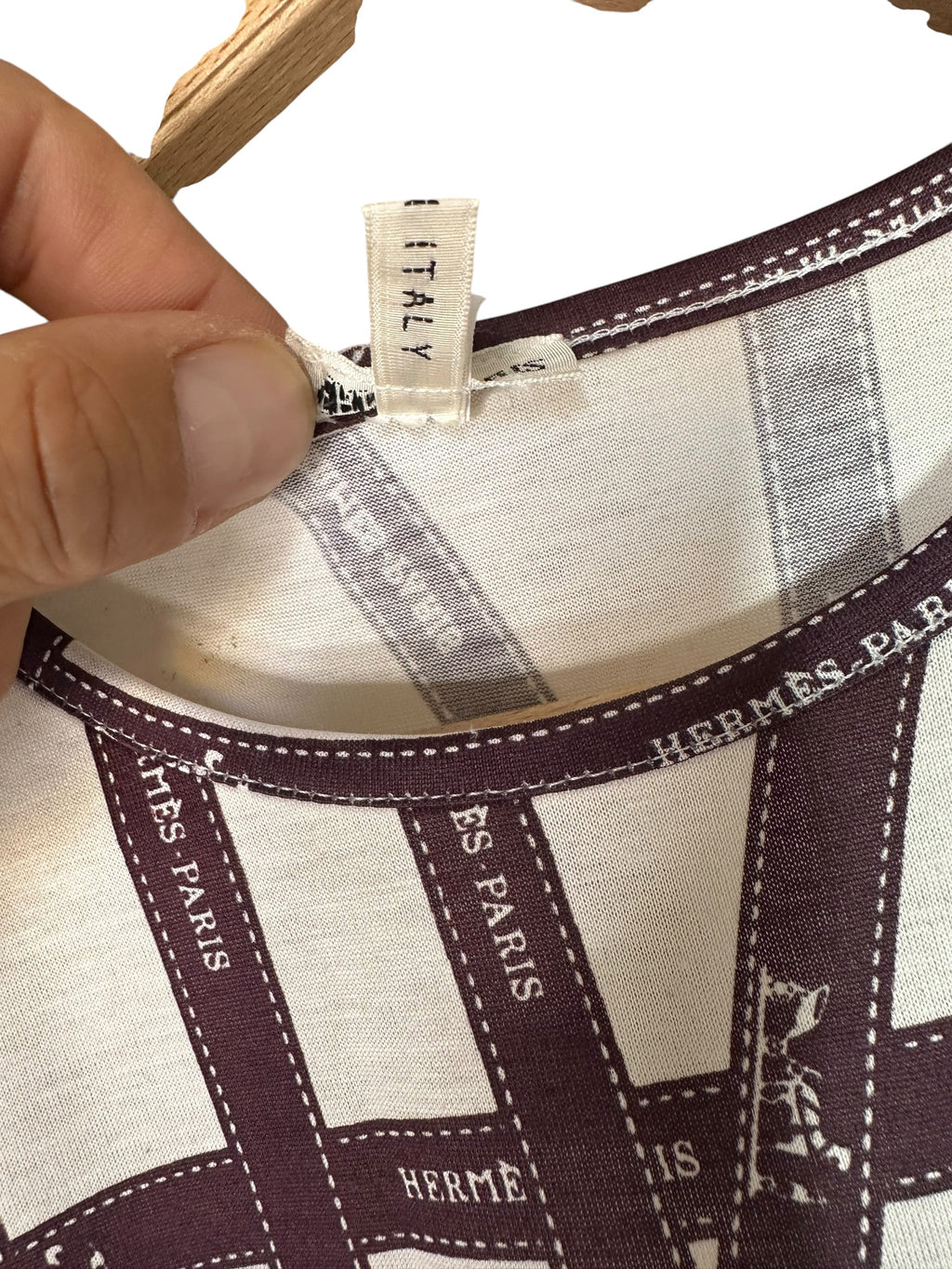 Hermès t-shirt vintage (S)