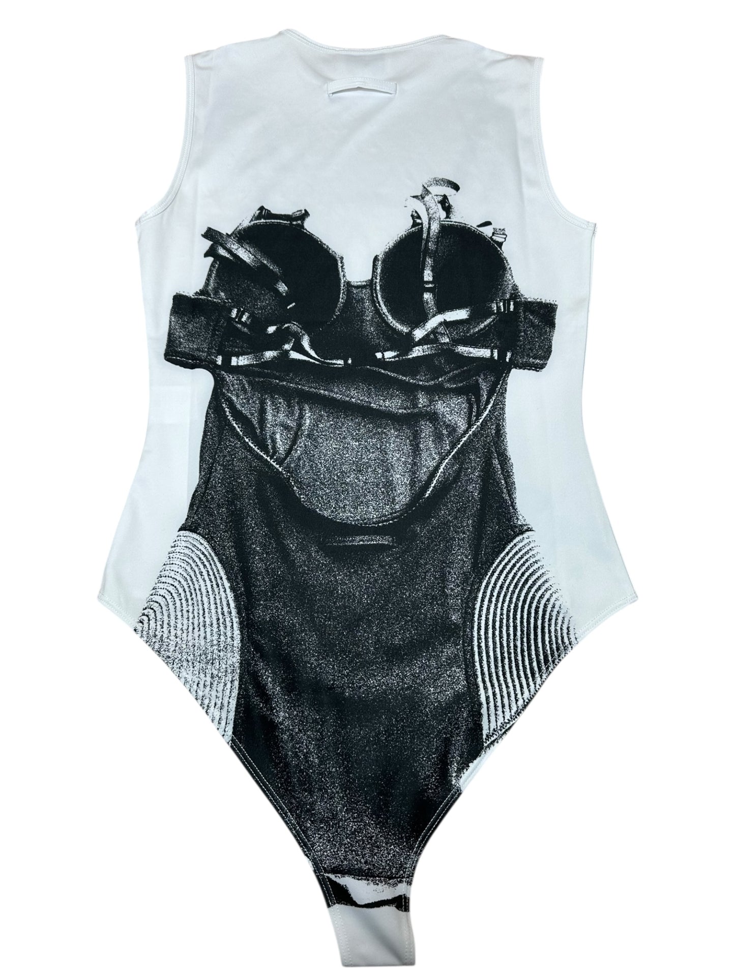 Jean Paul Gaultier body stampato (S)