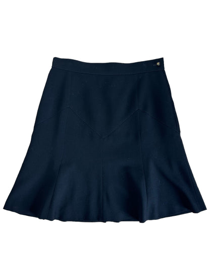 Chanel gonna vintage in lana (S)