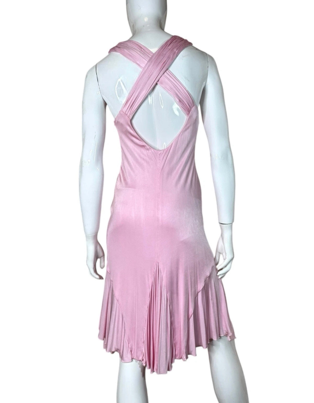 Versace SS2006 Abito Rosa Indossato da Madonna - Raro, Iconico, Taglia 44. — foto 7