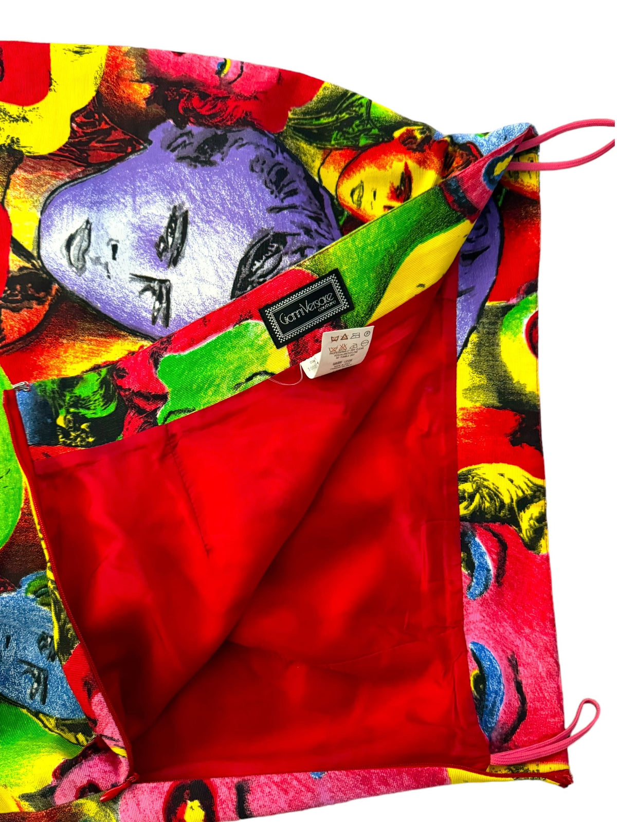 Gianni Versace gonna pop art 1991 — foto 4