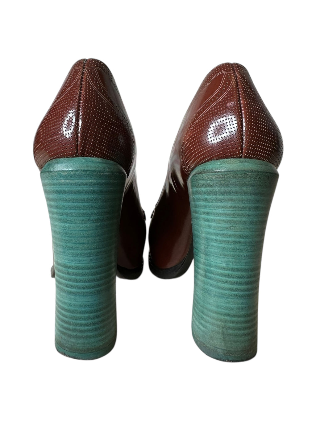 Fendi decolletè vintage in pelle — foto 7