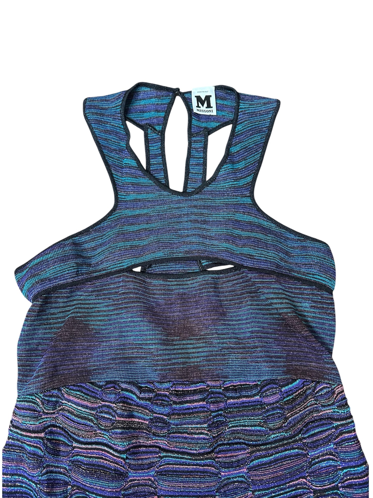 Missoni maxi abito in viscosa (M)